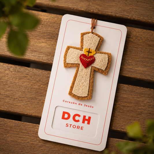 HOLDER DE LA CRUZ DEL SAGRADO CORAZÓN